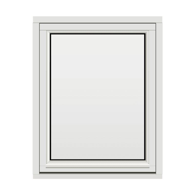 H-vinduet sidesving 1 rams 80x100 (79 x99)