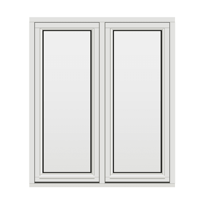 Hovedbilde H-vinduet sidesving 2 rams 120x140 (119x139)