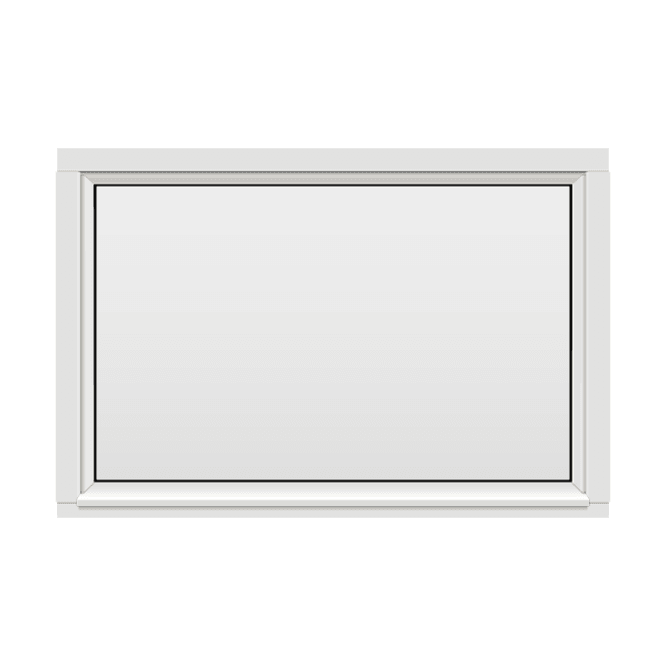 Hovedbilde Fastkarm Vindu 90x60 (89x59)