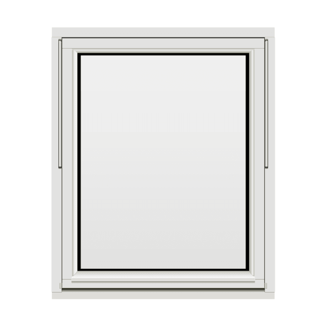 Hovedbilde H-vinduet® Toppsving 90x100 2-lags Tre m/ventil