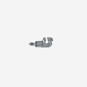 Hovedbilde Sprosseklips Under Snap Svart 10pk