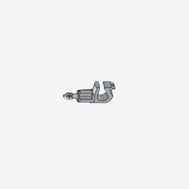 Hovedbilde Sprosseklips Under Snap Svart 10pk